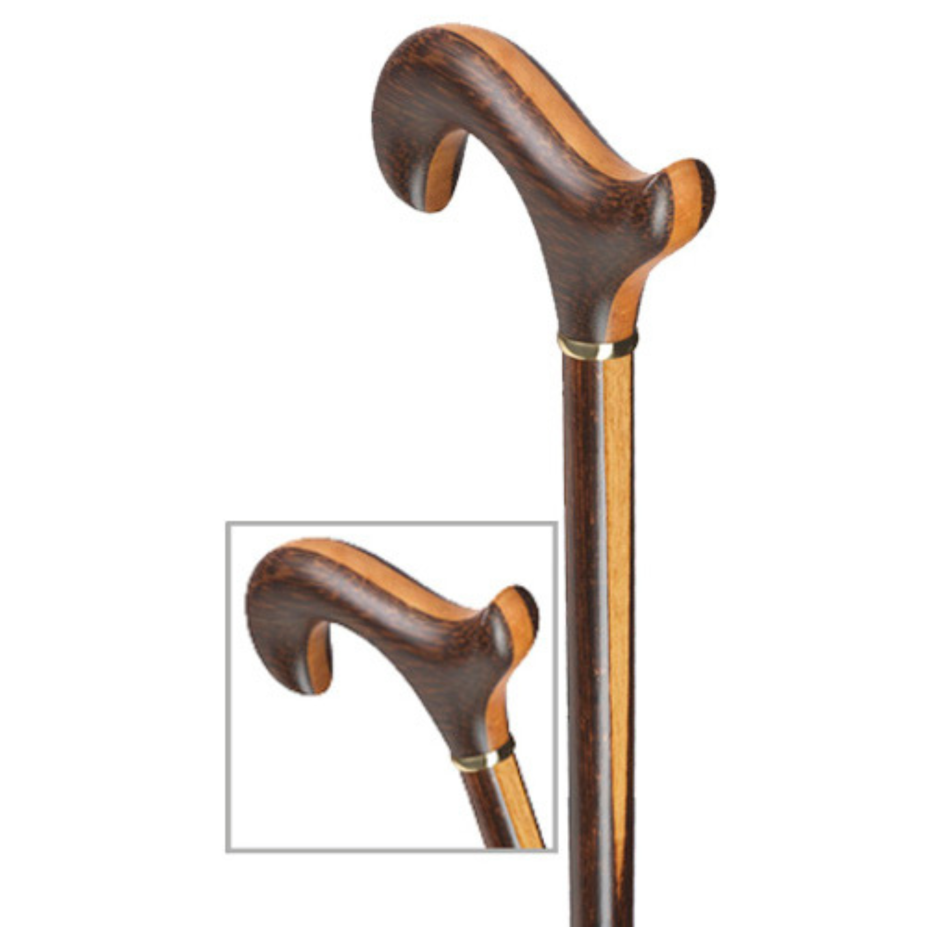 Palmwood Walking Cane