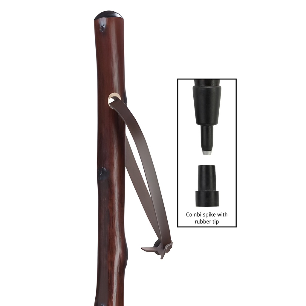 Natural Chestnut Hiking Staff