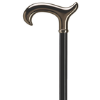 Black Chrome Derby Cane