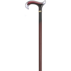 Burgundy Acrylic Derby Cane