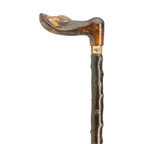 Amber Palm Grip Cane - Blackthorn Shaft