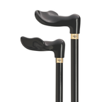 Black Palm Grip Walking Cane
