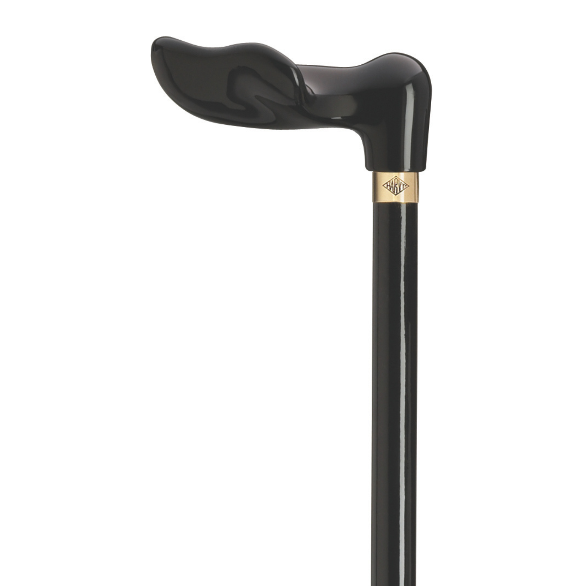 Black Palm Grip Walking Cane