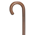 Fashion Color Tourist Cane- Walnut