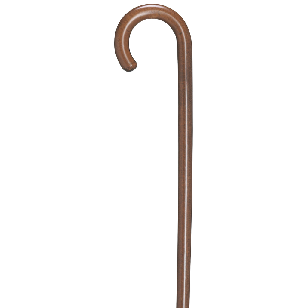 Fashion Color Tourist Cane- Walnut
