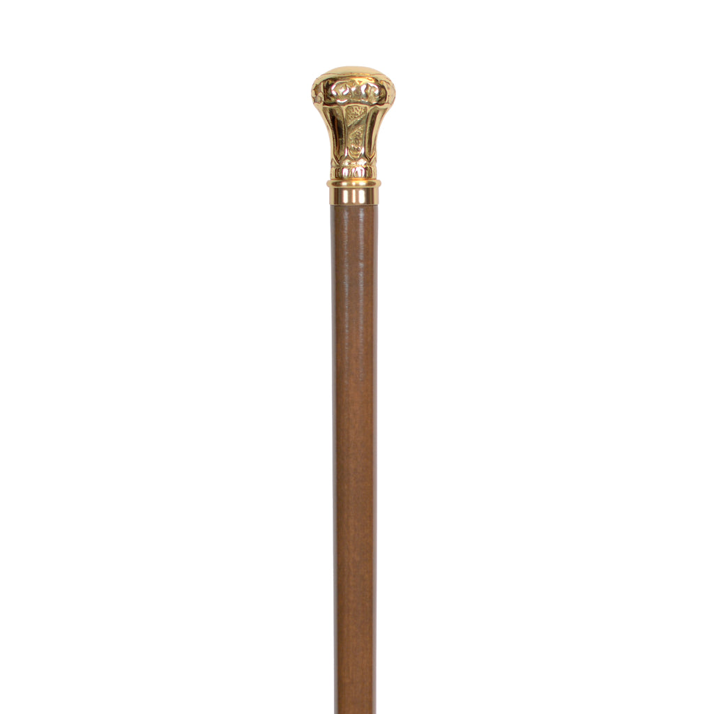 Regal Brass Knob Cane