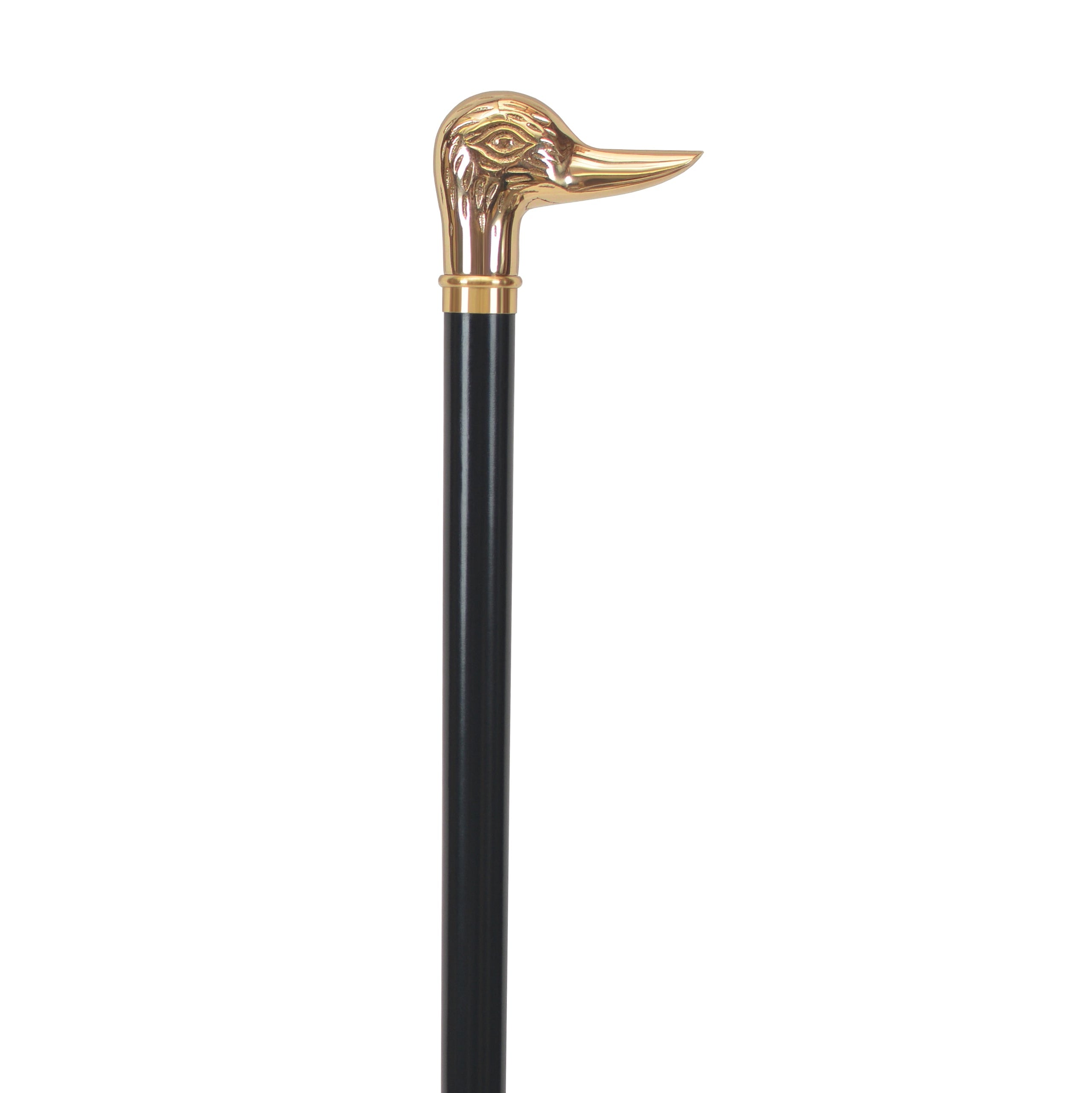 Harvy Brass Duck Walking Cane