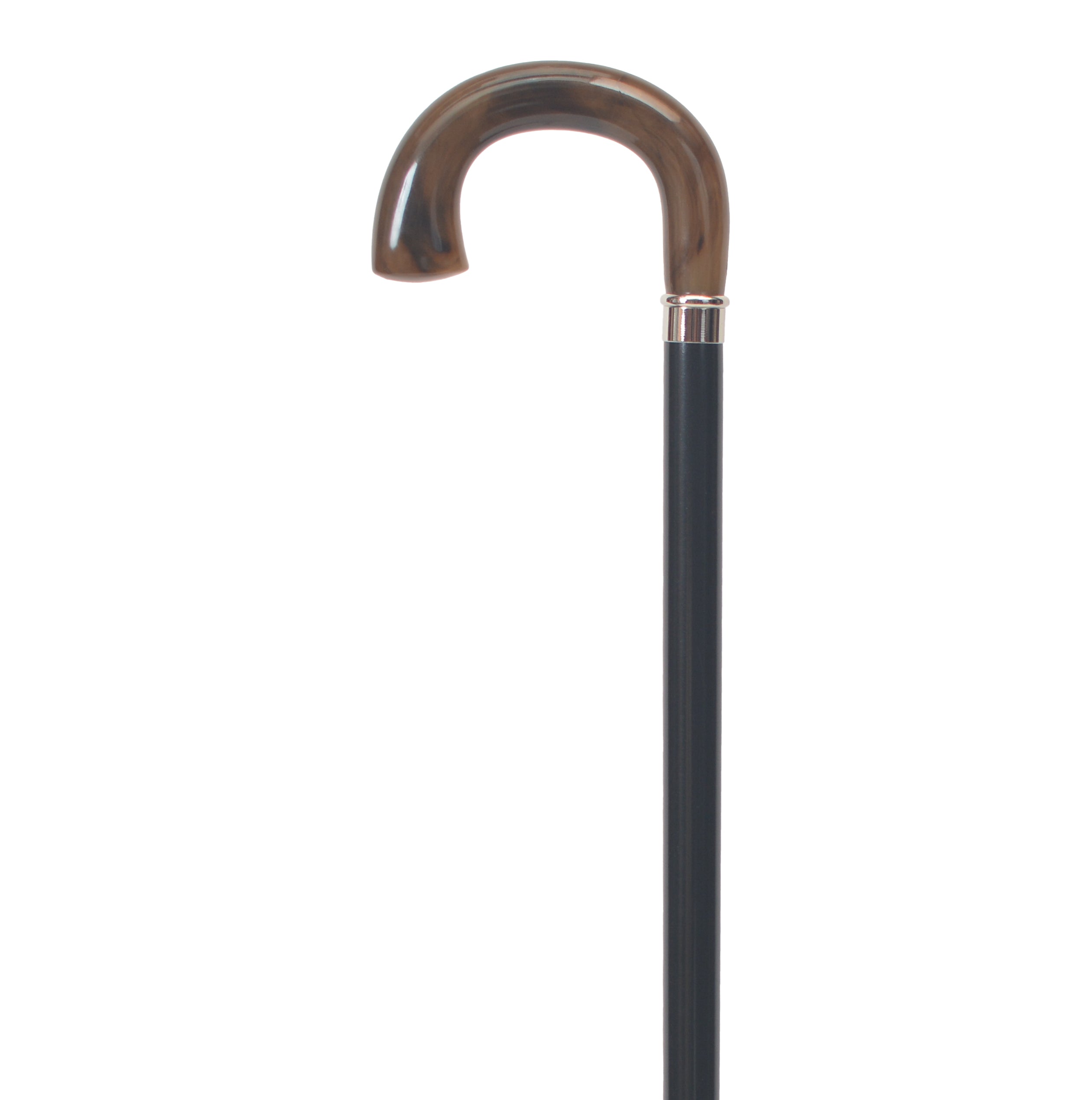 Square Nose Crook Walking Cane