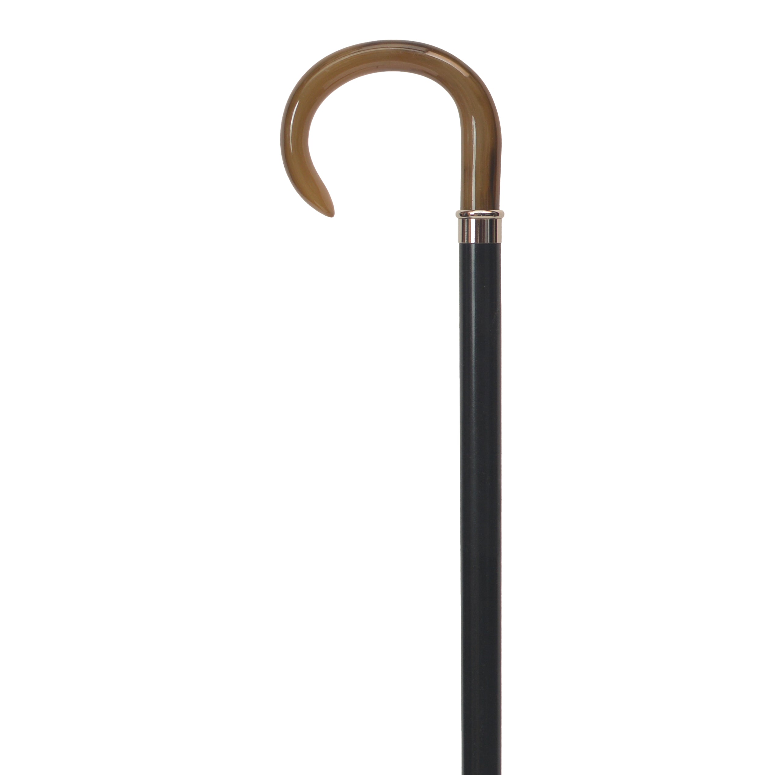 Slim Line Crook Cane with Flat Nose