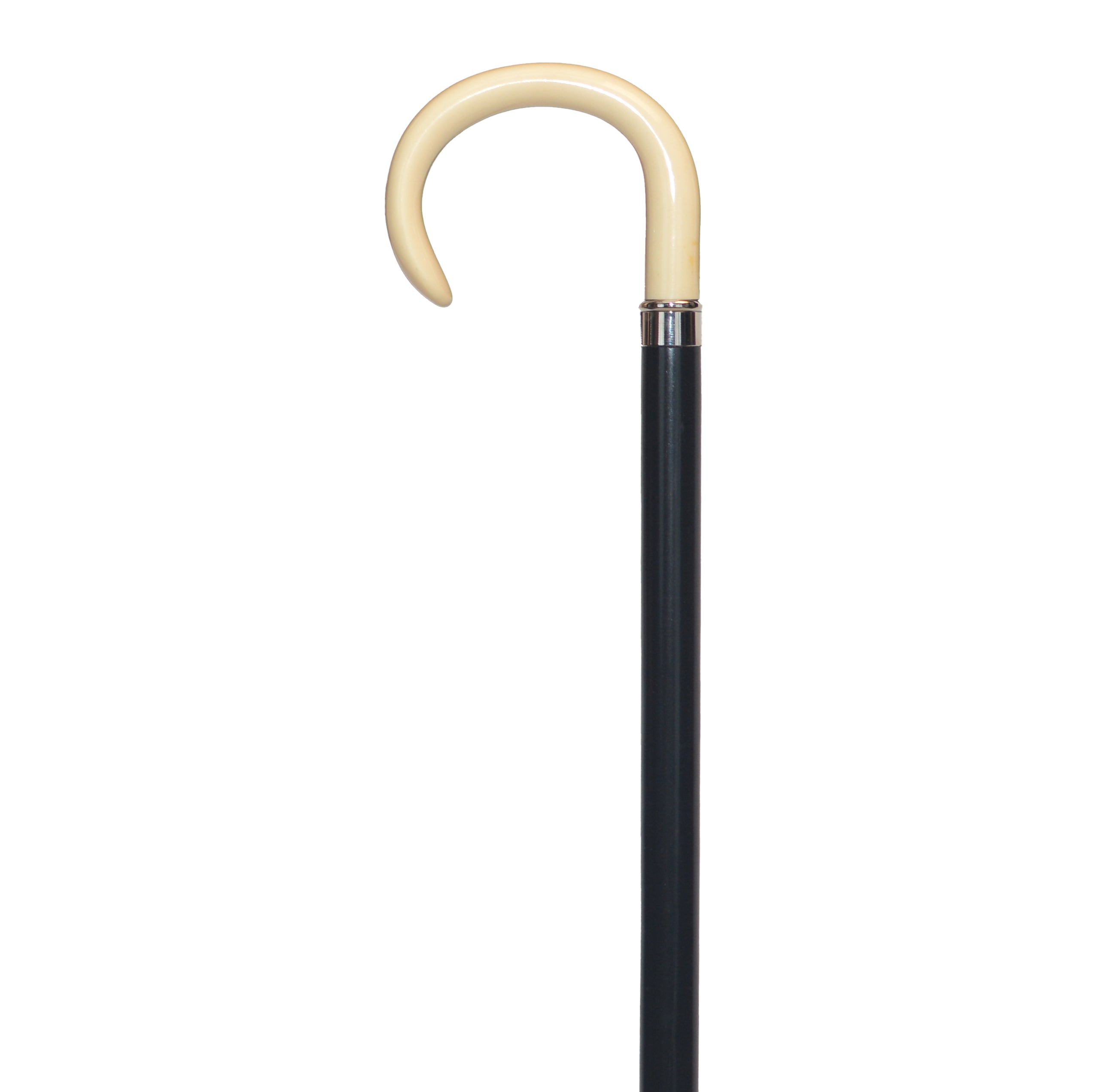 Slim Line Crook Cane with Flat Nose