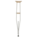 Lofstrand Aluminum Underarm Crutch With Wing Nut Adjustment-Youth