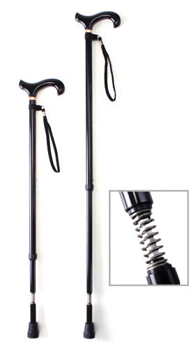  Derby Handle Cane with Shock Absorber
