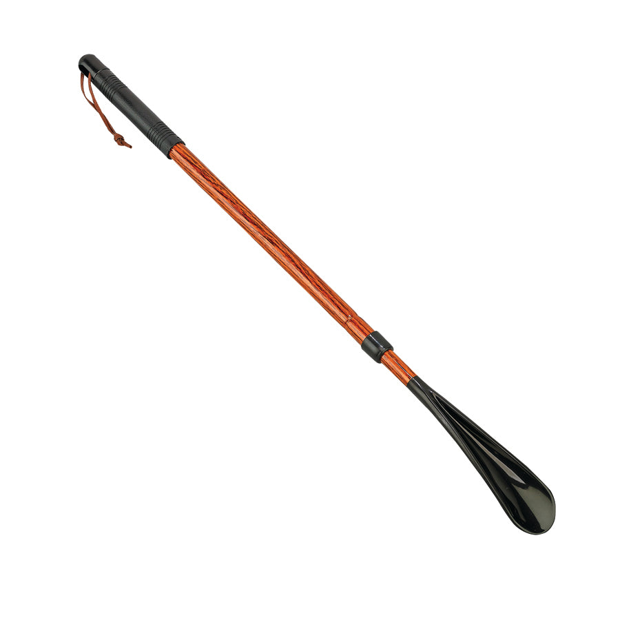 Wood Tone Extendable Shoehorn