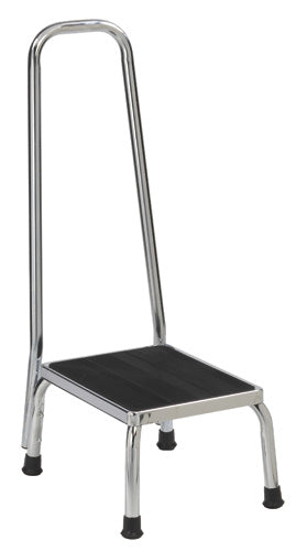 Safety Foot Stool with Grab Rail