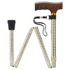  Scallop Design Folding Cane