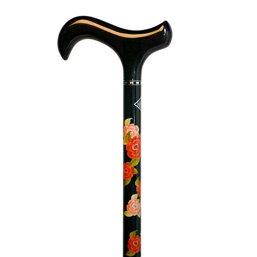 Rose Derby Carbon fiber Cane