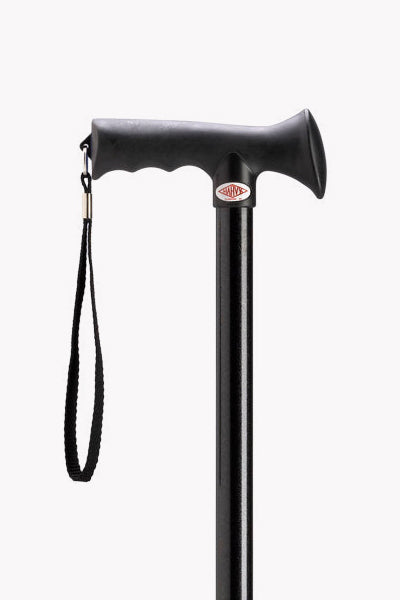 Adjustable Ergonomic Aluminum Walking Cane with Overmold Grip